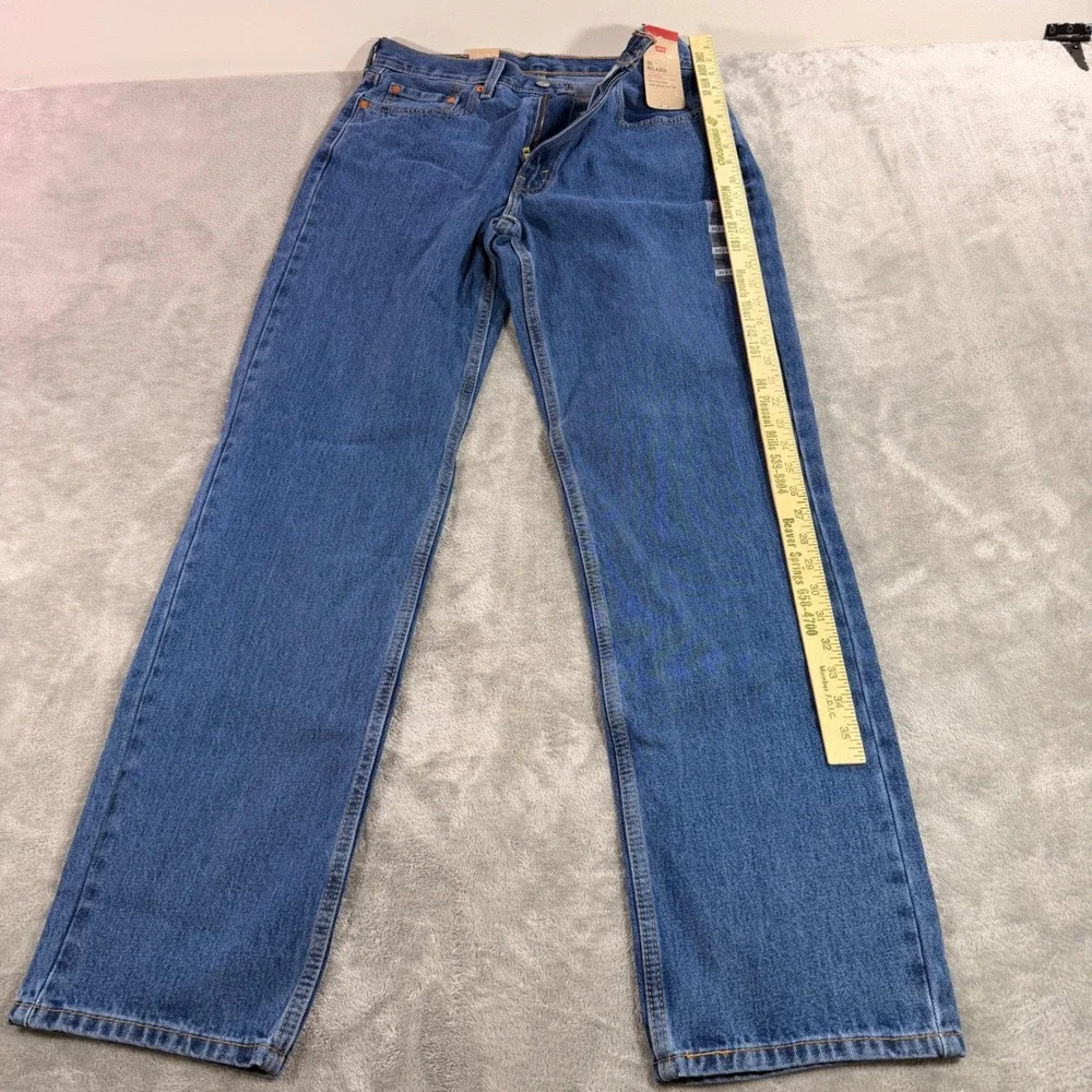 Levi's 550 Relaxed Fit Jeans Mens 33x34 Blue 100% Cotton Denim 00550-4891 - Picture 2 of 12